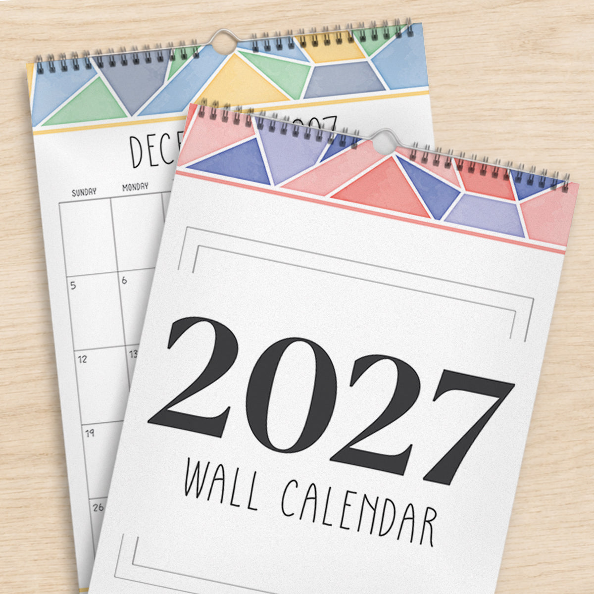 2027 Mosaic Wall Calendar