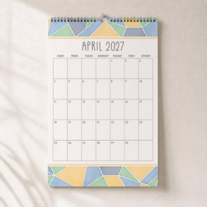 2027 Mosaic Wall Calendar