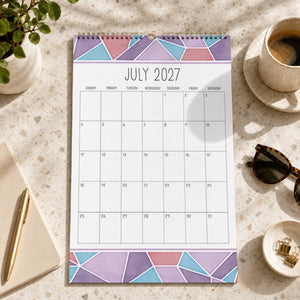 2027 Mosaic Wall Calendar