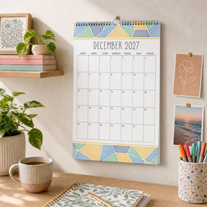 2027 Mosaic Wall Calendar