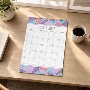 2027 Mosaic Wall Calendar