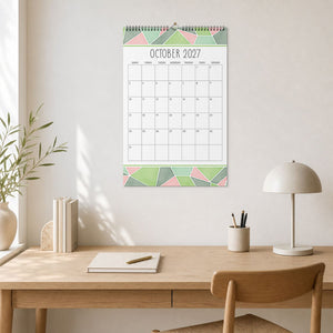 2027 Mosaic Wall Calendar